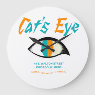 Cats Öga NightClub, Chicago, IL Stor Klocka