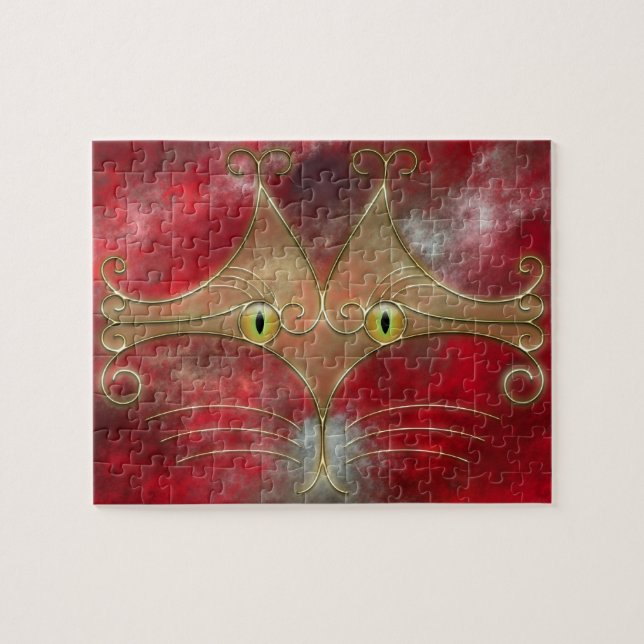 Cat's-Öga Puzzle Pussel (Horisontell)