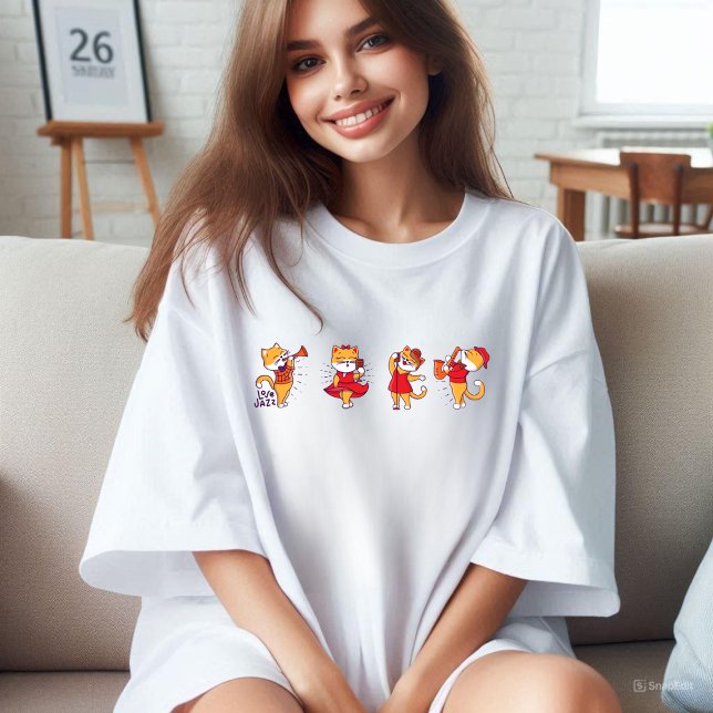 Cats Party T Shirt (Cat T-shirt)