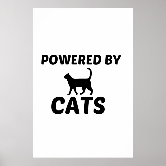 CATS POWERED POSTER (Framsidan)