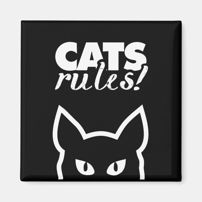 Cats Regler Magnet (Framsidan)