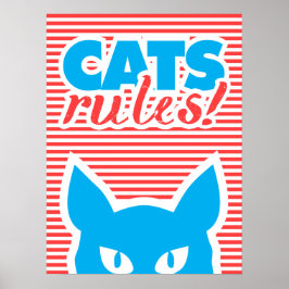 Cats Regler! Poster