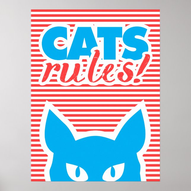 Cats Regler! Poster (Framsidan)