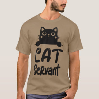 Cats Service Funny Motif Cat Owners T Shirt