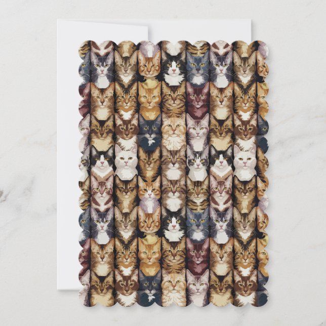 Cats struktur inbjudningar (Framsida)