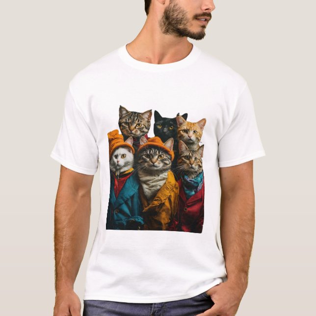 Cats T-Shirt (Framsida)
