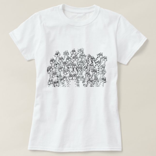 CATS T-SHIRT (Design framsida)