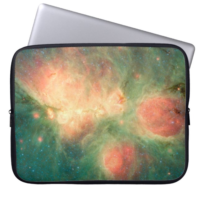 Cats Tass Nebula Milky Way Laptop Fodral (Framsidan)