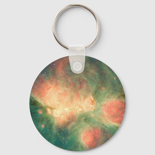 Cats Tass Nebula Milky Way Nyckelring (Framsida)