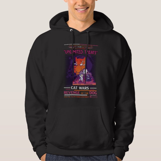 Cats Warrior Hoodie (Framsida)