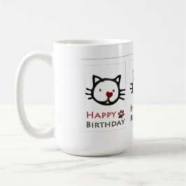 Cats White Cat Tassar Kaffemugg