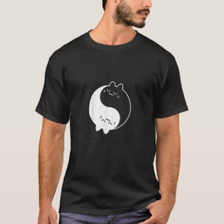 Cats Yin Yang T Shirt