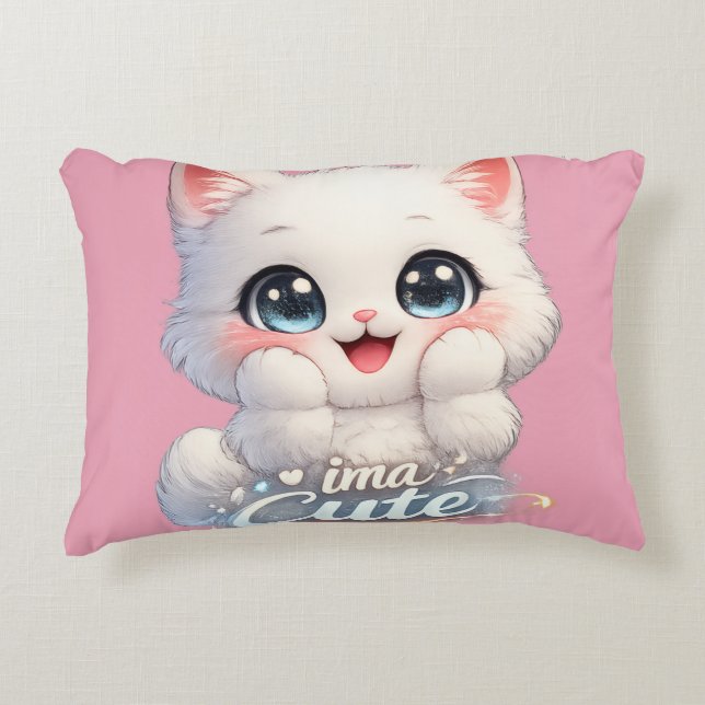Catsera 1.0 prydnadskudde (Framsidan)