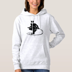 Catshe Bläck Brush Pose T Shirt