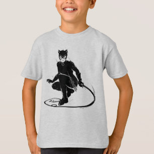 Catshe Bläck Brush Pose T Shirt