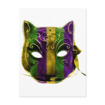 Catshe Mardi Gras Mask