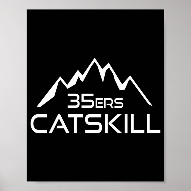 Catskill 35er Mountain _1  Poster (Framsidan)