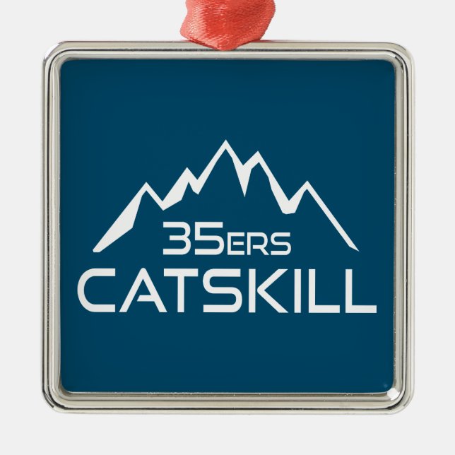 Catskill 35er Mountain Julgransprydnad Metall (Framsidan)