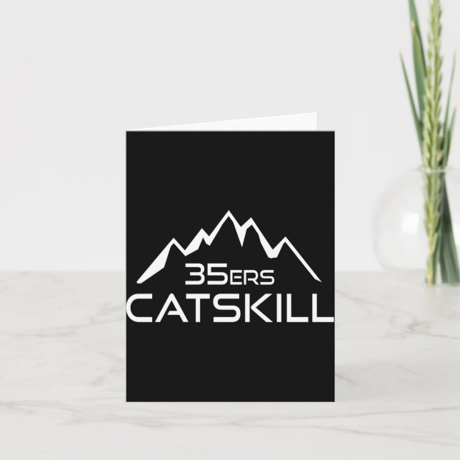 Catskill 35er Mountain  Kort (Framsida)