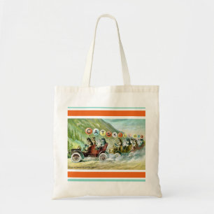 Catskill Mountain Cats Tote Bag Tygkasse