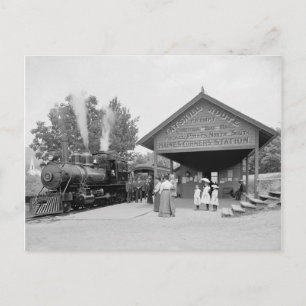 Catskill Mountains järnvägsstation, 1902 Vykort