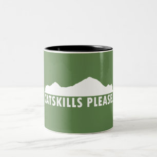 Catskills behar Två-Tonad mugg