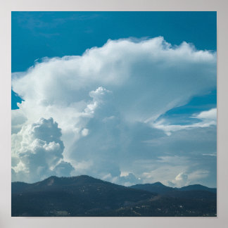 CATSKILLS BERG SKYLINE digital affisch