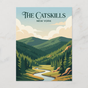 Catskills New York Vykort