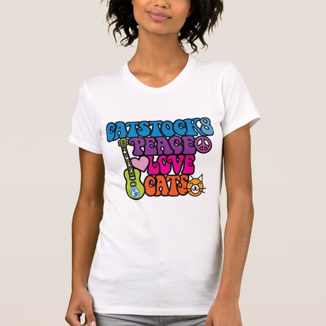 Catstock 8 begränsad upplaga - kvinnor t shirt (Framsida)