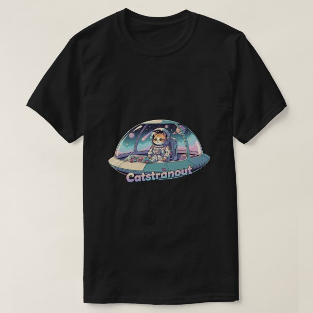 Catstranout T Shirt (Design framsida)