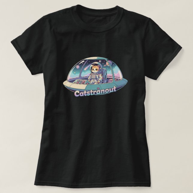 Catstranout T Shirt (Design framsida)