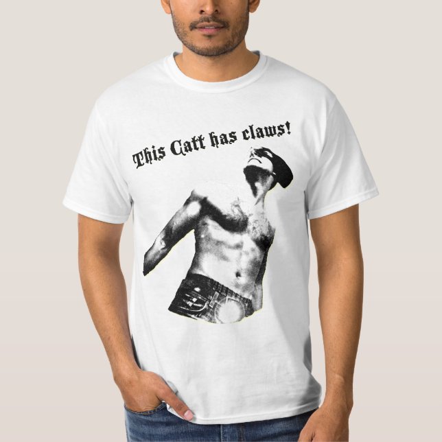 Catt har klor tee shirt (Framsida)