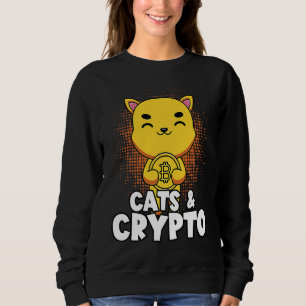 Catt- och kryptovalutablockkedjehandlare F T Shirt