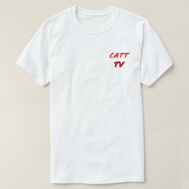 CATT TV     T-SHIRT (Design framsida)