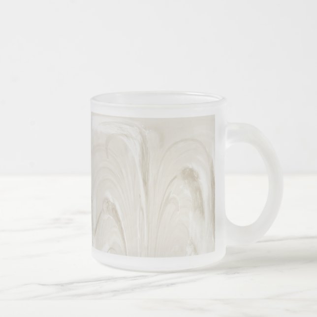 Cattails Glass Mugg - Abstrakt (Höger)