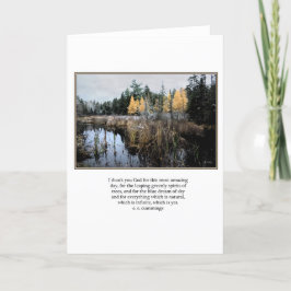 Cattails och Larches för Kort