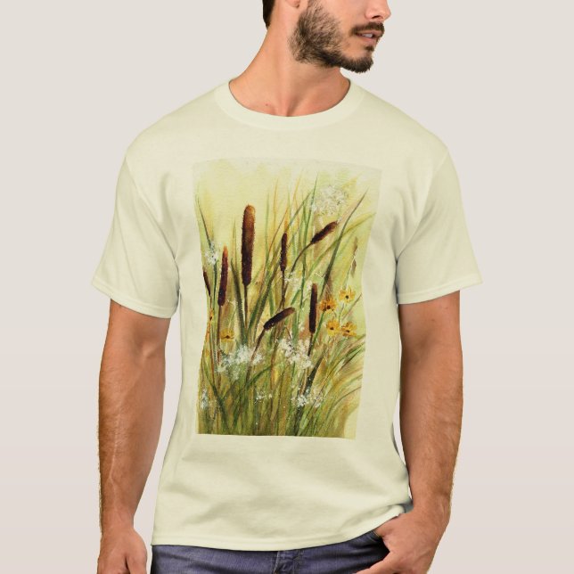 cattails t-shirt (Framsida)