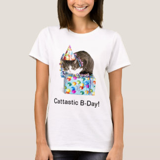 Cattastic födelsedag t shirt
