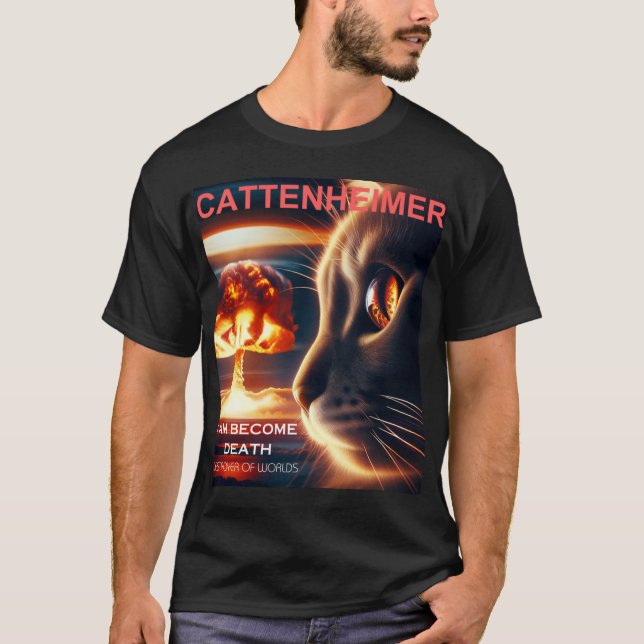 Cattenheimer Jag blir Förstörare av jorden T Shirt (Framsida)