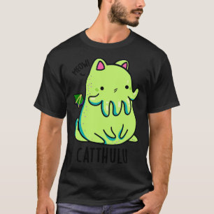 Catthulu Funny Cthulhu Cat Puns 1 T Shirt