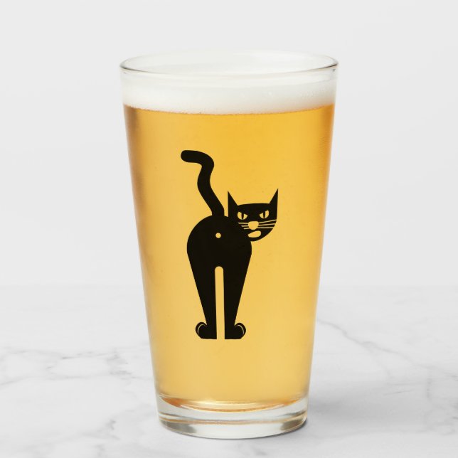 Cattitude  glaskopp (Framsida fylld)