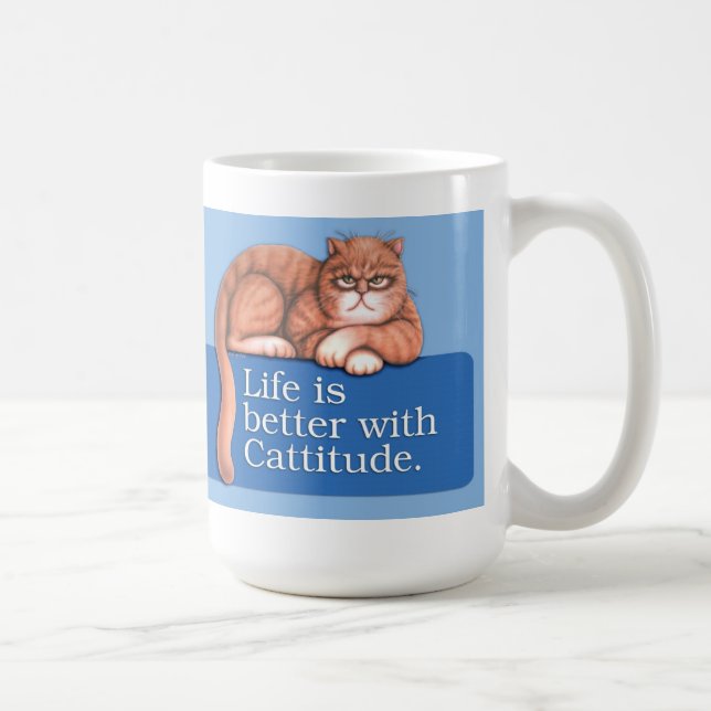 Cattitude mugg (Höger)