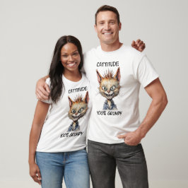 Cattityt 100 % grumpy Cats T-shirt