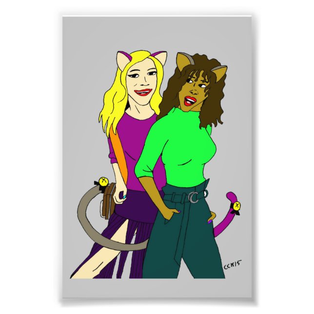 cattjejer fototryck (Framsidan)