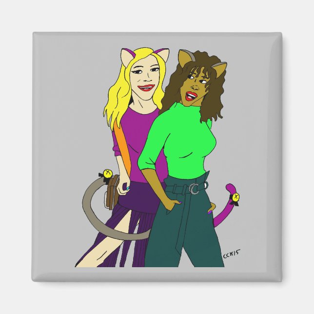 cattjejer magnet (Framsidan)