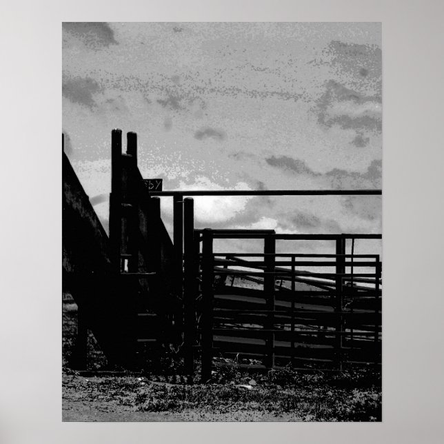 CAttle Chute-scen Poster (Framsidan)