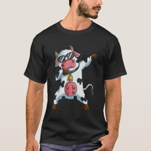 Cattle Dab Bull Riders Cows Farm Farmer Dabbing Co T Shirt