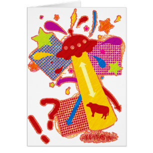Cattle_Mutilation Hälsningskort