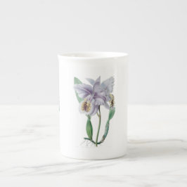 Cattleya Orchid Botanical Bone China Mugg Benporslin Mugg
