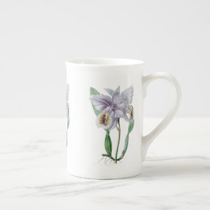 Cattleya Orchid Botanical Bone China Mugg Benporslin Mugg